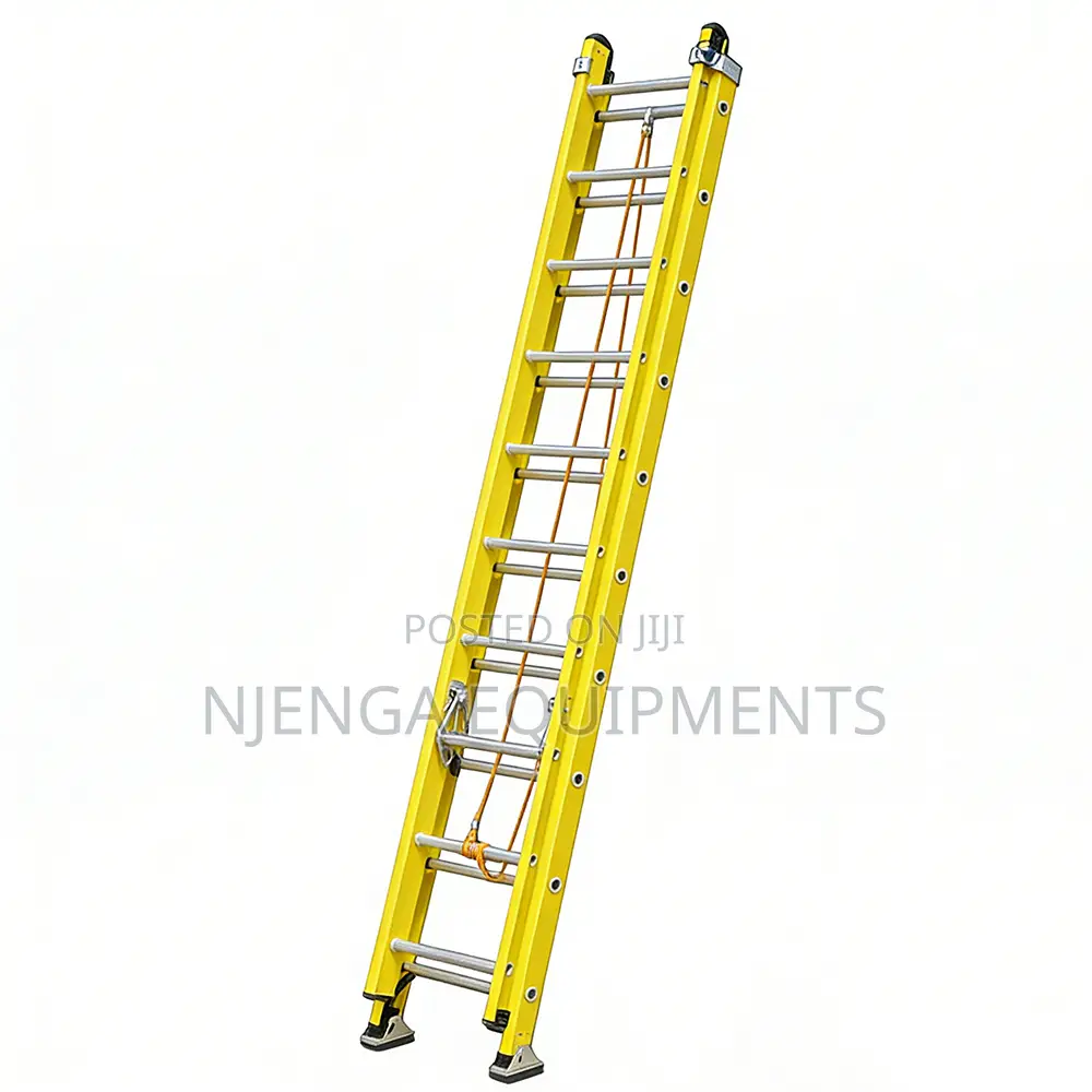 Insulated Fiberglass Extension Ladder Lightweight