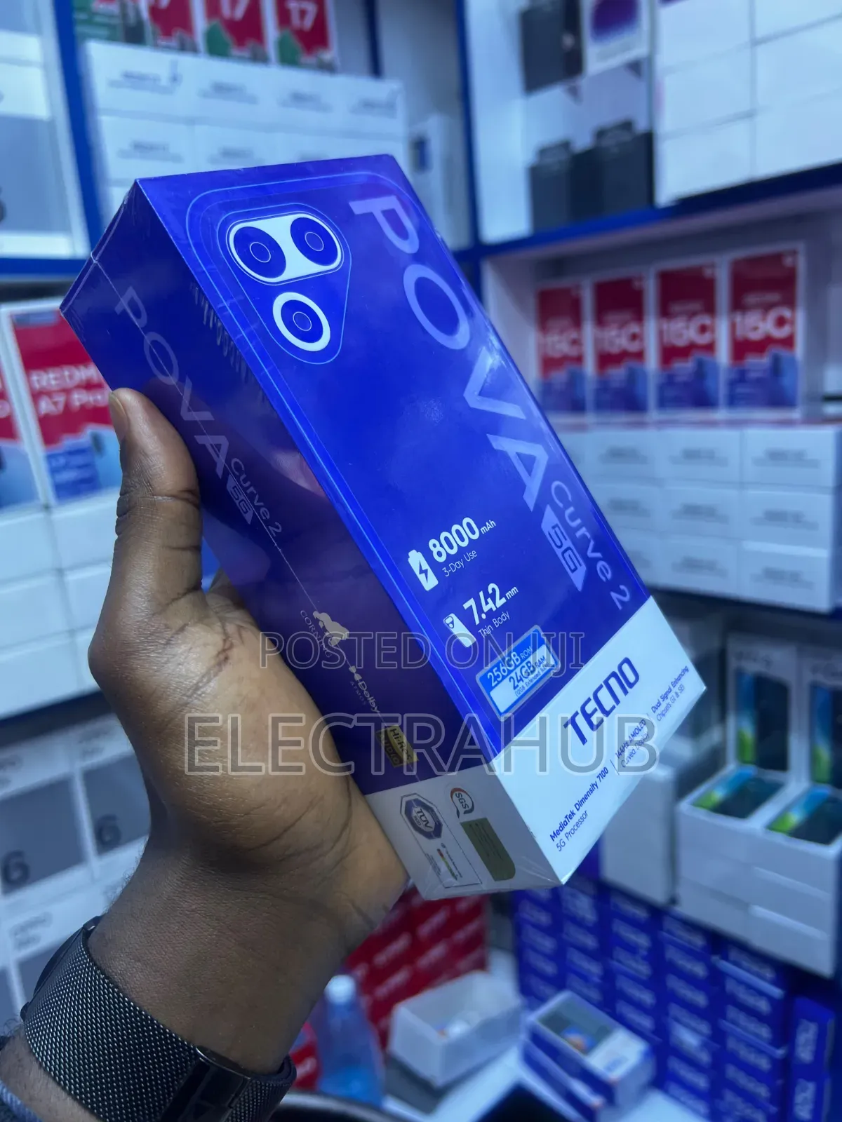 New Tecno Pova Curve 2 256 GB Black