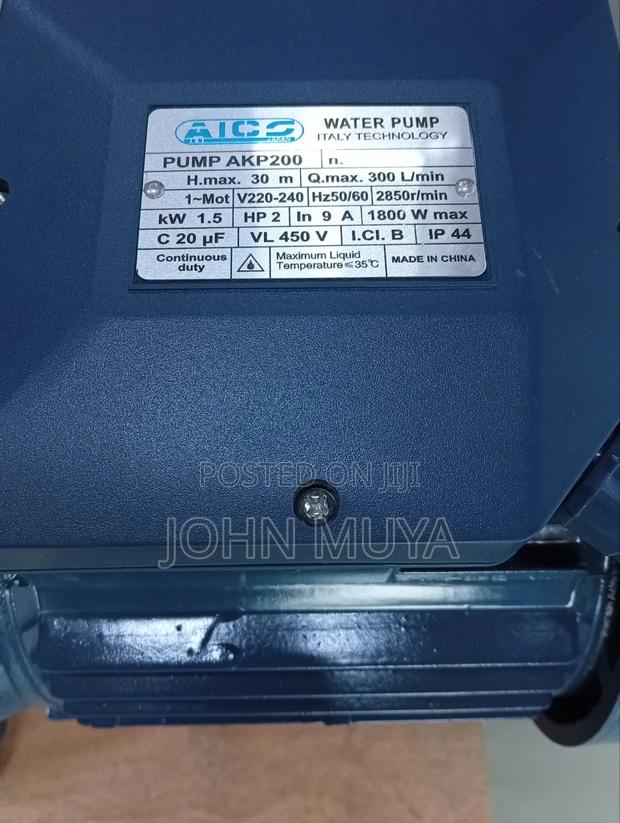 2HP 2Inch Water Transfer Pump/Surface Water Pump