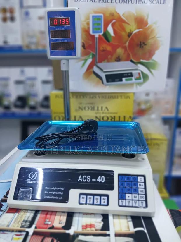 Digital Scale Acs 40kg - thumbnail 2