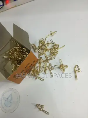 Golden Curtain Hooks