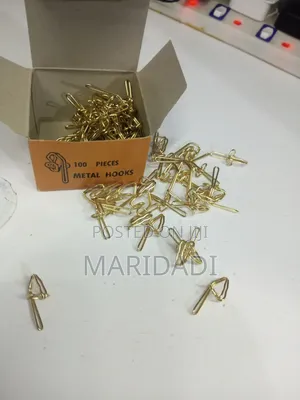 Golden Curtain Hooks