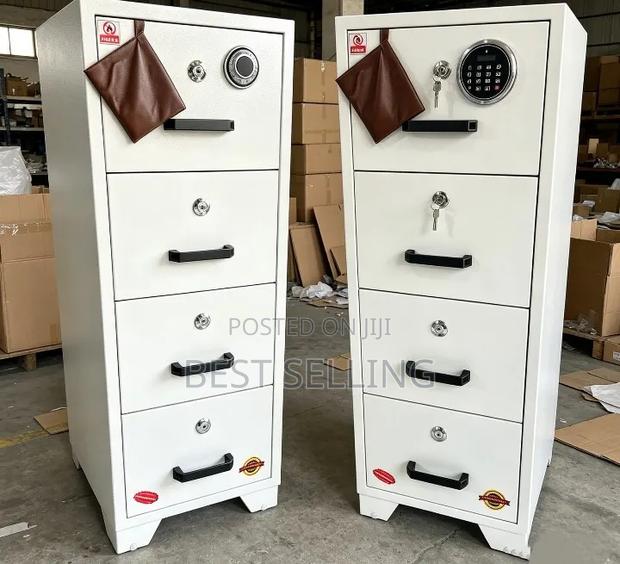 Modern 4 Drawers Safe Box Fire Proof