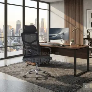 Office Chairs; Ergonomic Mesh Office Chair With Headrest