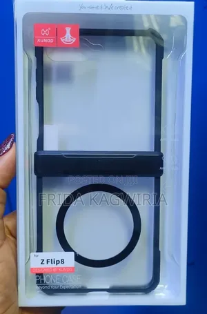 Xundd Shockproof Clear Back Cover for Samsung Flip 8
