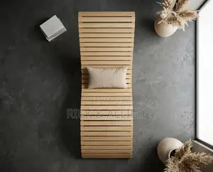 Modern Wave Lounger - DIY Step by Step PDF Plans