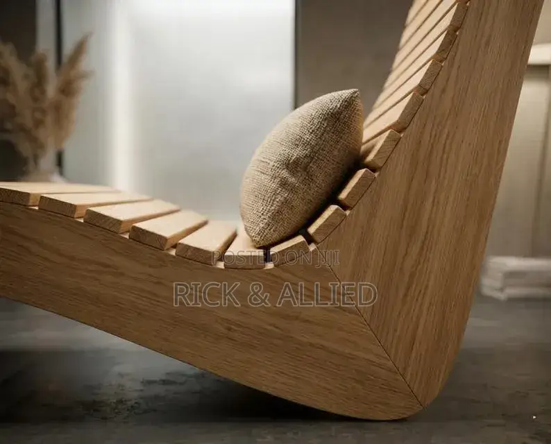 Modern Wave Lounger - DIY Step by Step PDF Plans