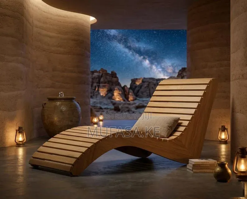 Modern Wave Lounger - DIY Step by Step PDF Plans