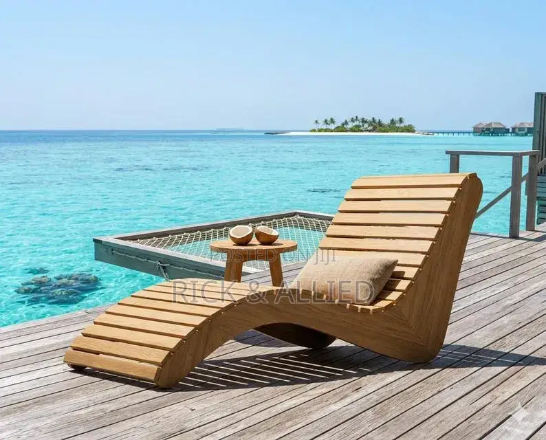 Modern Wave Lounger - DIY Step by Step PDF Plans