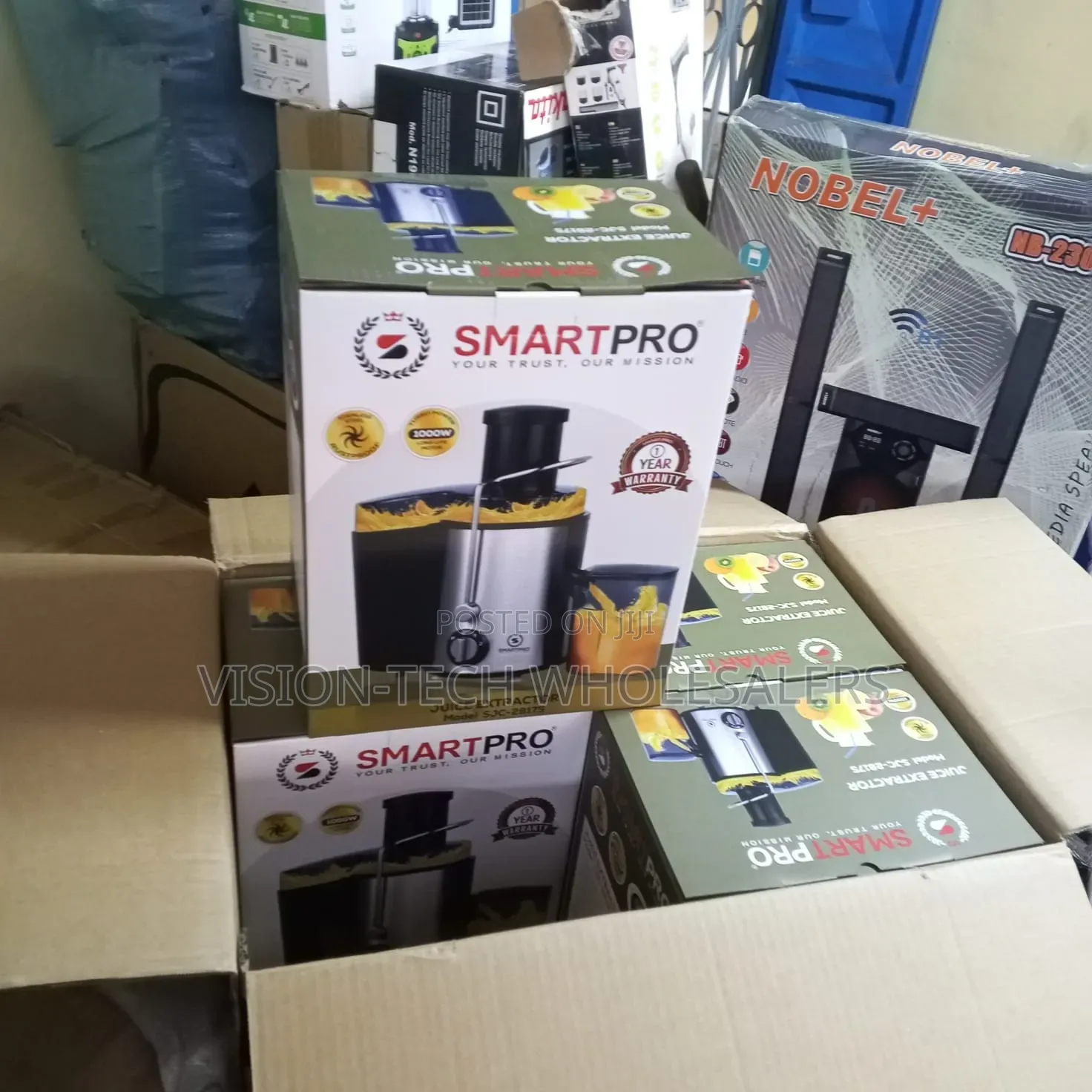 SmartPro Juicer Extractor 1000W 2-Speed Stainless Steel