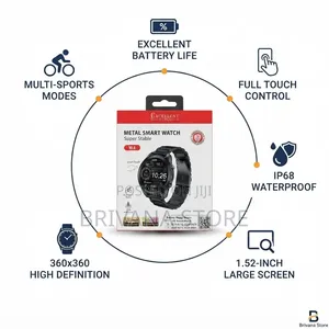Excellent Smart Watch Metallic Series – Bluetooth Fitness Call