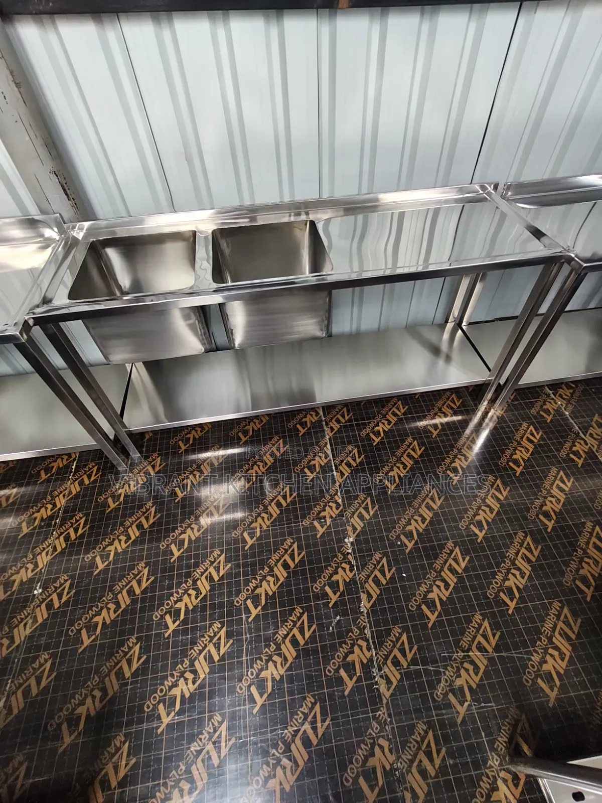 Stainless Steel Double Bowl Sink
