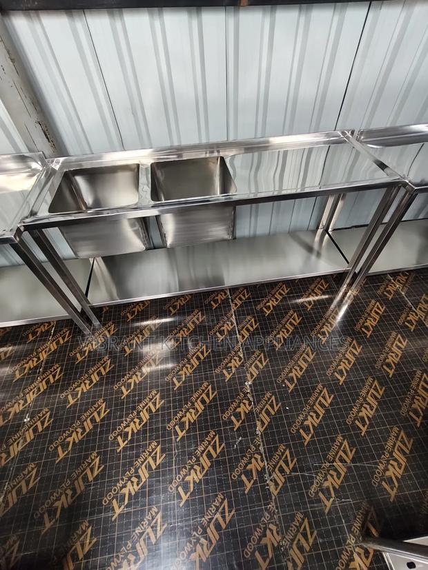 Stainless Steel Double Bowl Sink