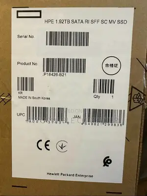 Hpe 1.92tb 6g 2.5 Sata Server SSD