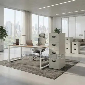 Office Cabinet; Four Drawers Home Office Document Storage Cabinet
