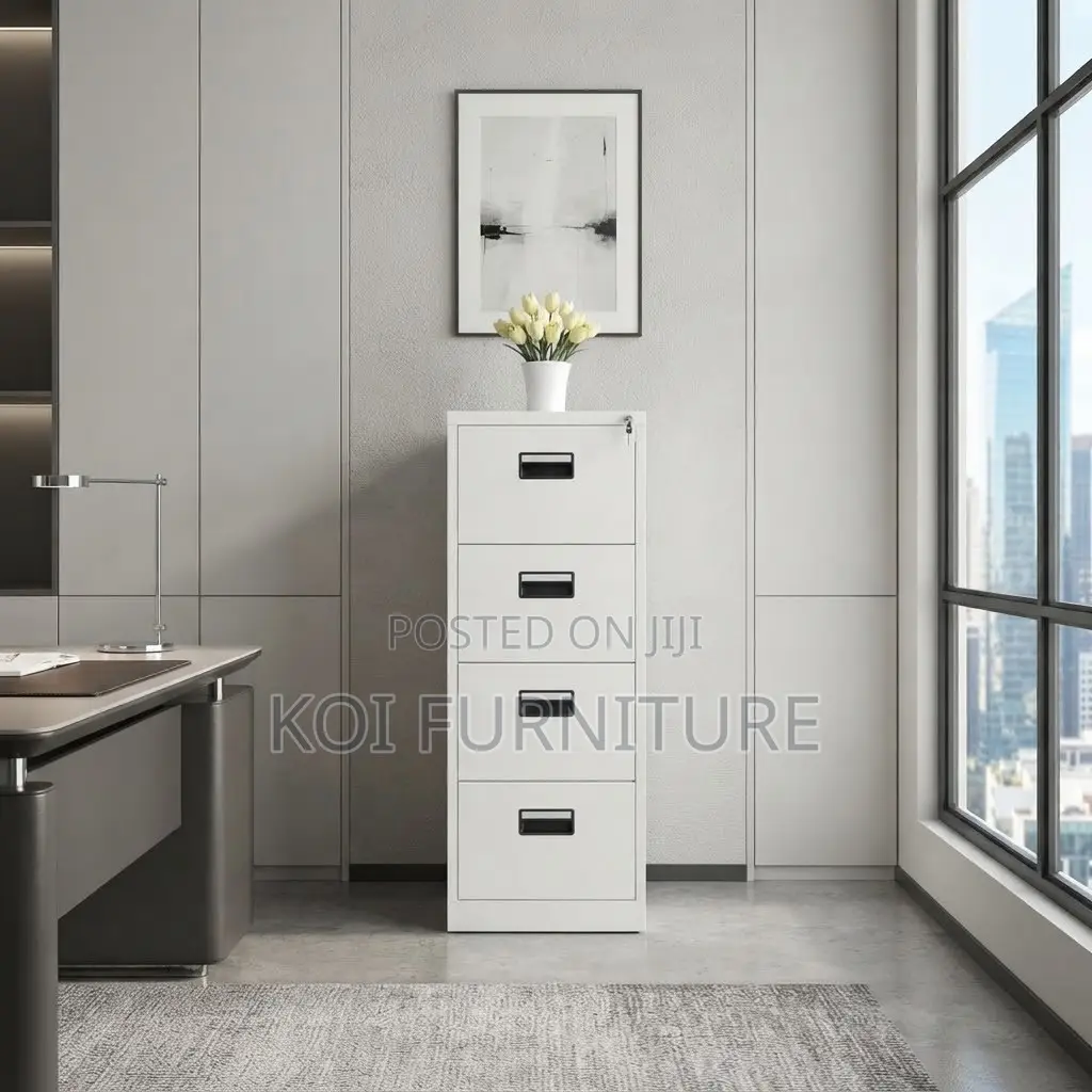 Office Cabinet; Four Drawers Home Office Document Storage Cabinet