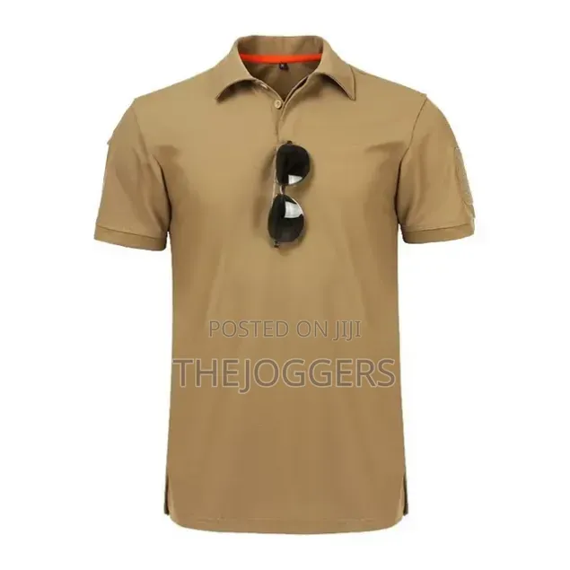Men's Sports, Golf Players Daily Casual Style Collared Polo Shirts