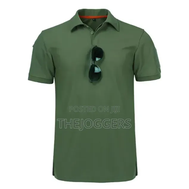 Men's Sports, Golf Players Daily Casual Style Collared Polo Shirts