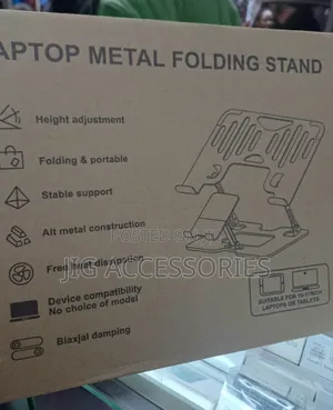 Laptop Stand With Phone Stand