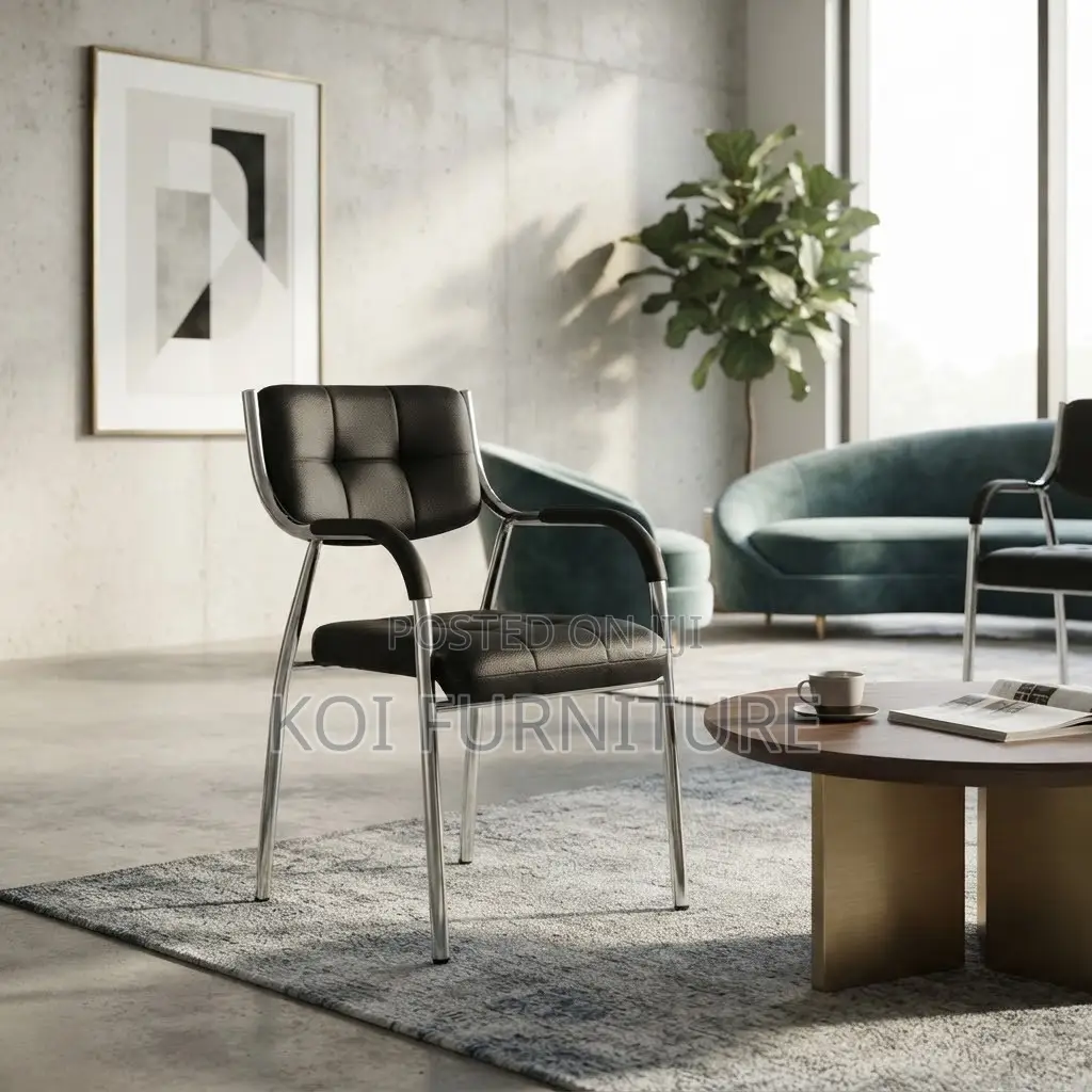 Office Chairs; Katallina Leather Visitor Office Chair