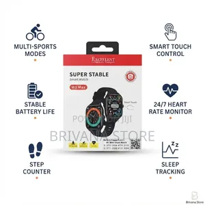 W1 Max Smart Watch – Bluetooth Calls, Fitness Tracker Smart Features