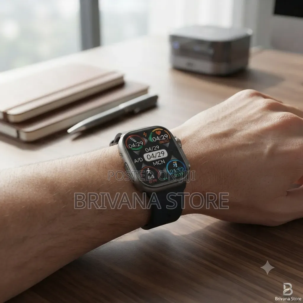 W1 Max Smart Watch – Bluetooth Calls, Fitness Tracker Smart Features