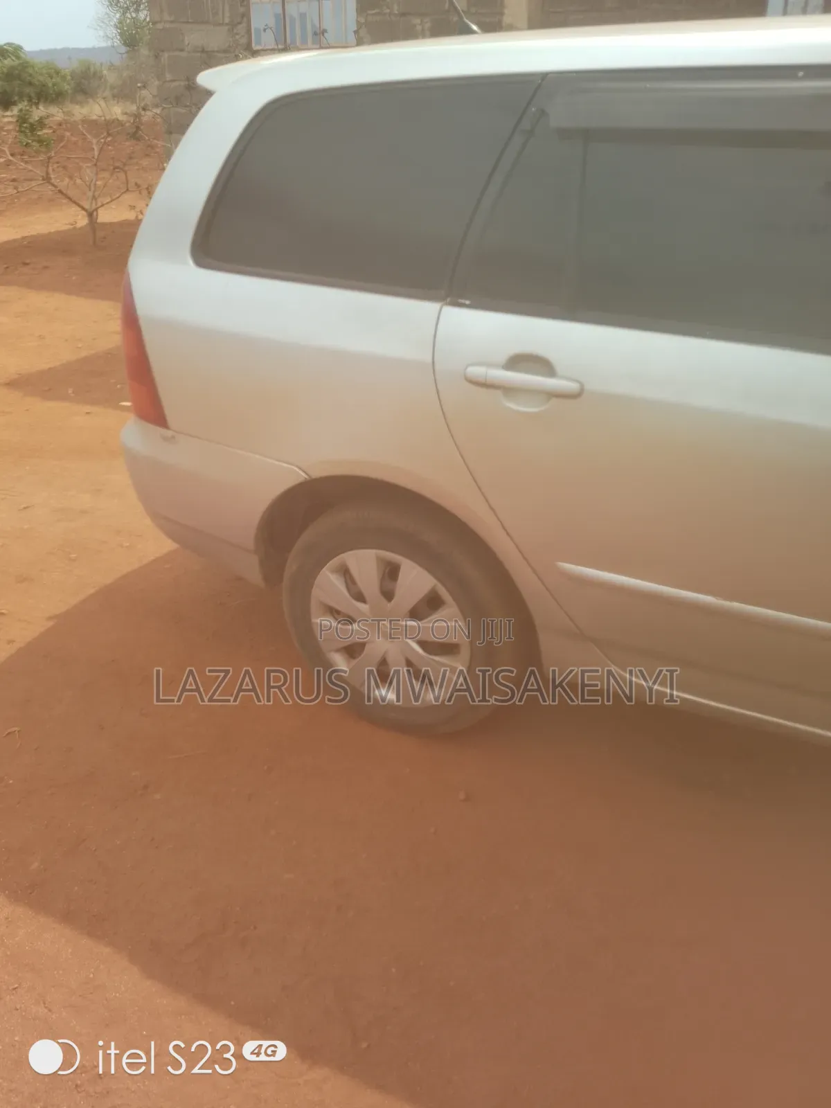 Toyota Corolla Fielder 2002 Silver