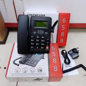 Wireless 6588 Dual SIM GSM Desktop Telephone Deskphone