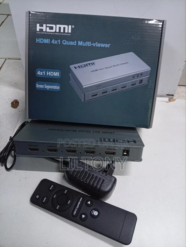 Multi-Viewer Hdmi 4*1Quad(screen Segmentation)