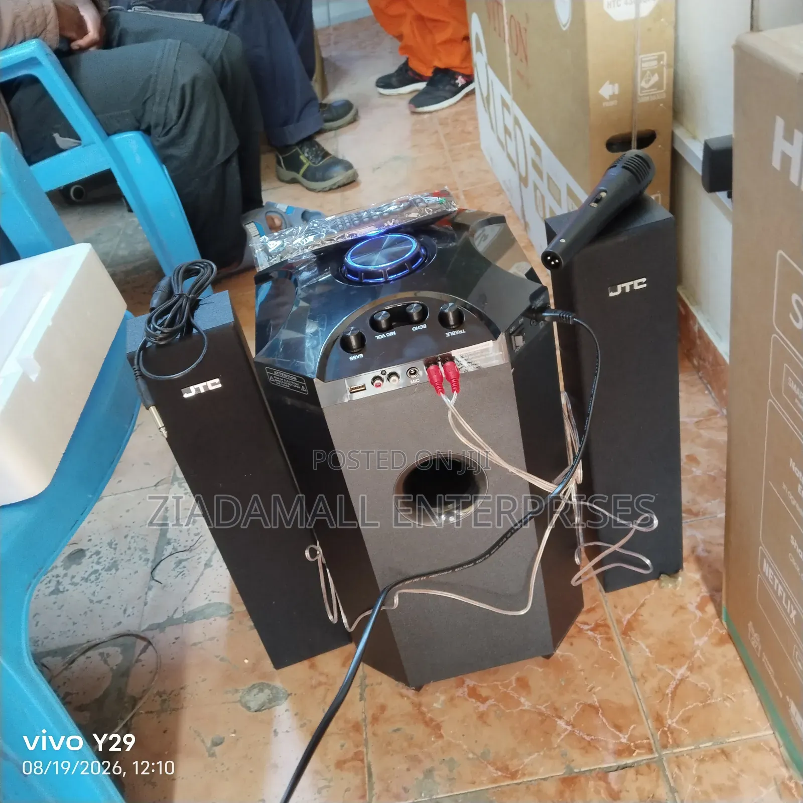 JTC Tall Boy 2.1CH Home Audio System