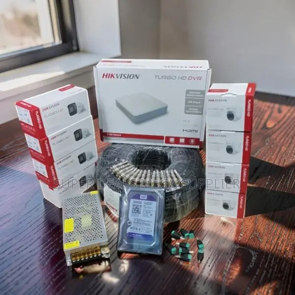 Value Prices 8 Hikvision 1080P Full HD 2MP CCTV Cameras Complete Kit