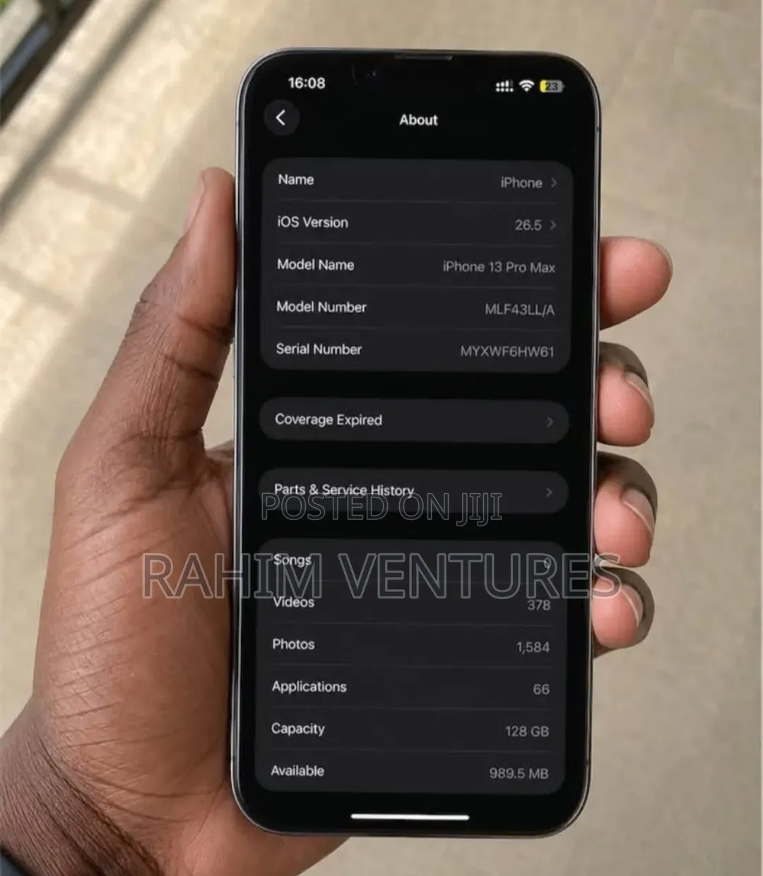 Apple iPhone 13 Pro Max 128 GB Silver