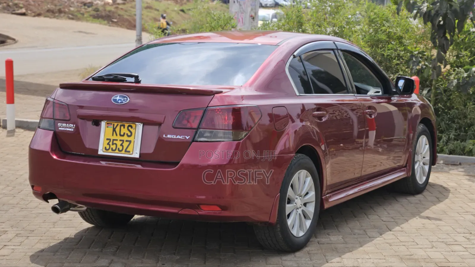 Subaru Legacy 2011 Maroon