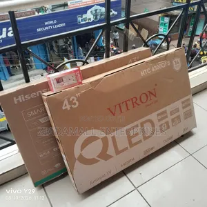 Restocked Smart TV Affordable at Vitron 43inches