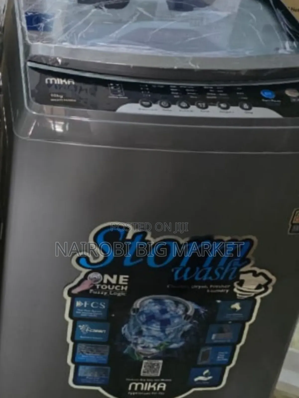 Mika 10kgs Fully Automatic Top Load Washing Machine