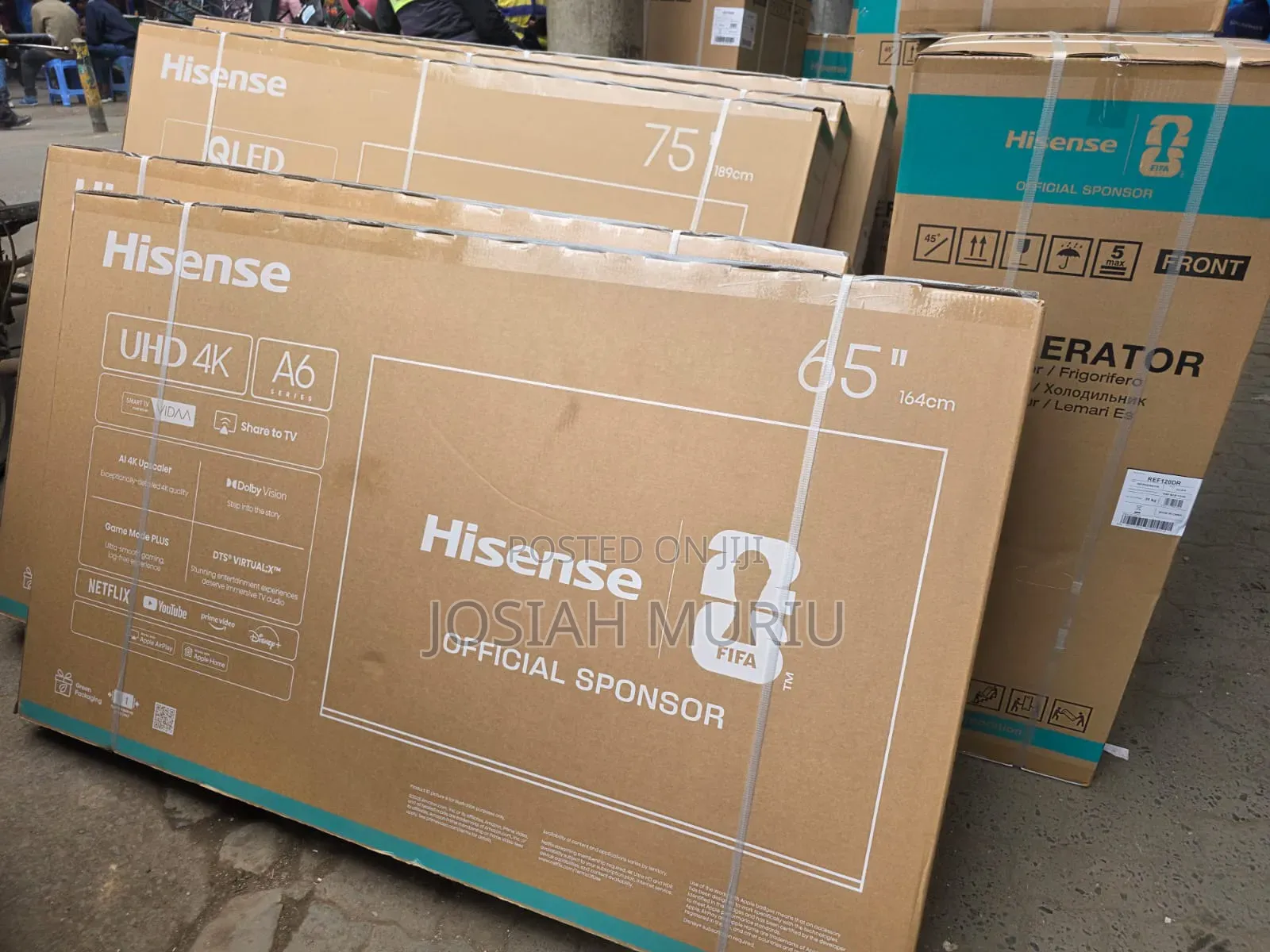 Hisense 65A6 65” UHD Smart TV – Smart Entertainment