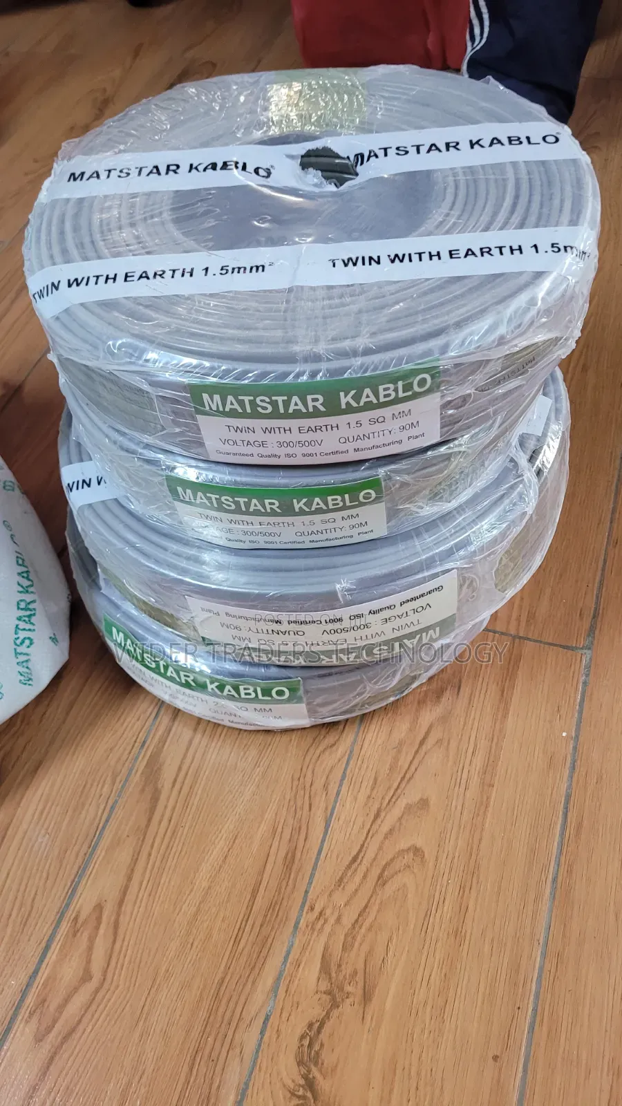 Matstar Kablo Twin2.5mm With Earth Electrical Wiring Cables