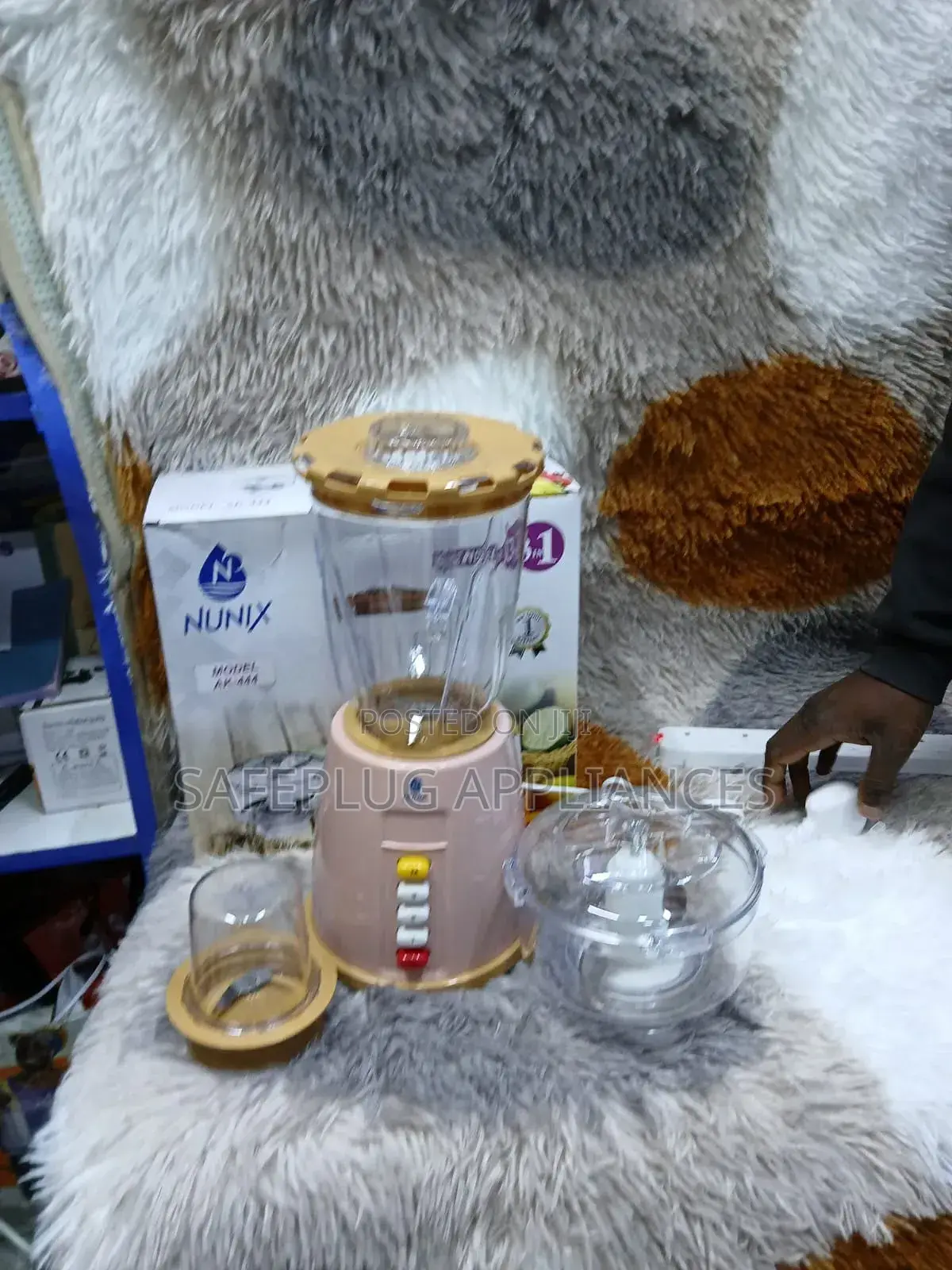 Nunix Ak 444 Blender With Grinder and Chopper