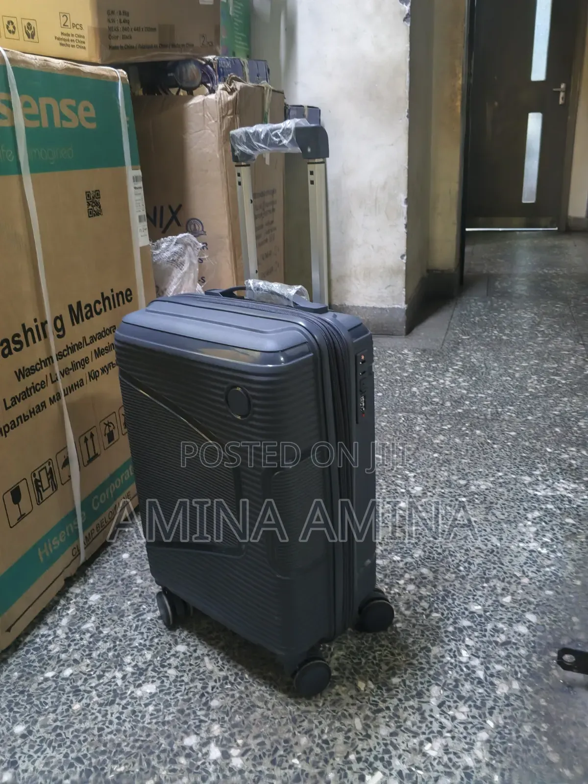 60cm Small Rubber Suitcase