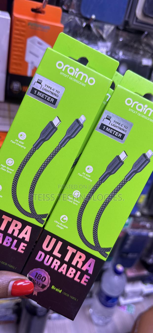 Oraimo Lightning to Type C Cable - thumbnail 2