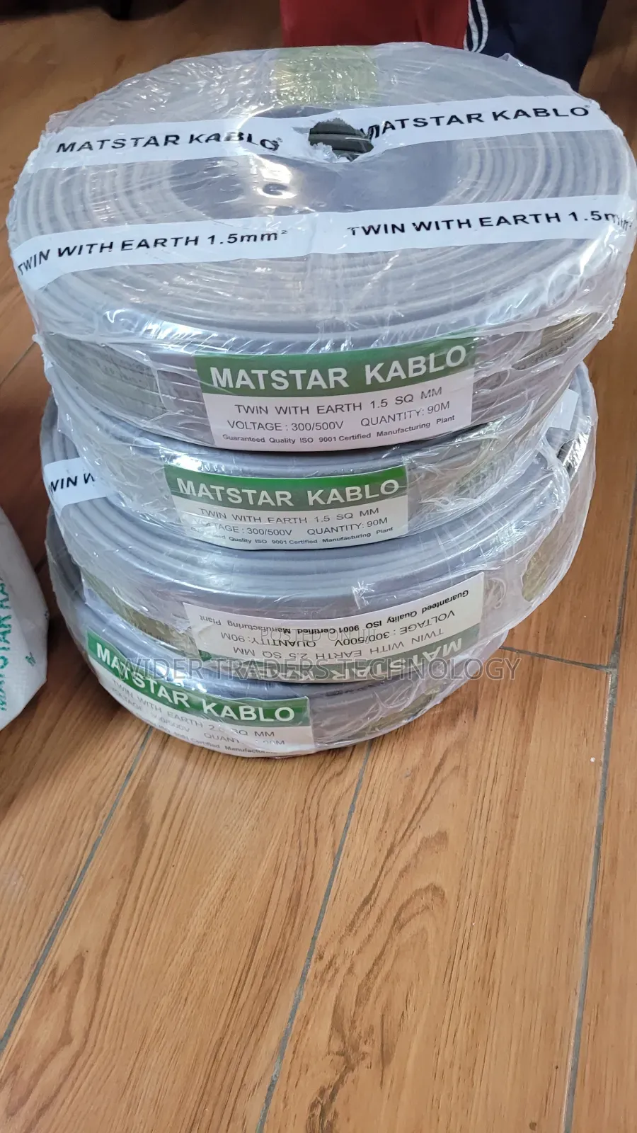 Matstar Kablo Twin1.5mm2 With Earth Electrical Wiring Cables