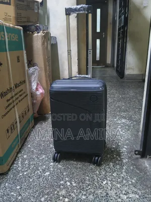 Double Zip Small Rubber Suitcase 7kg