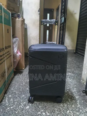 Double Zip Small Rubber Suitcase 7kg