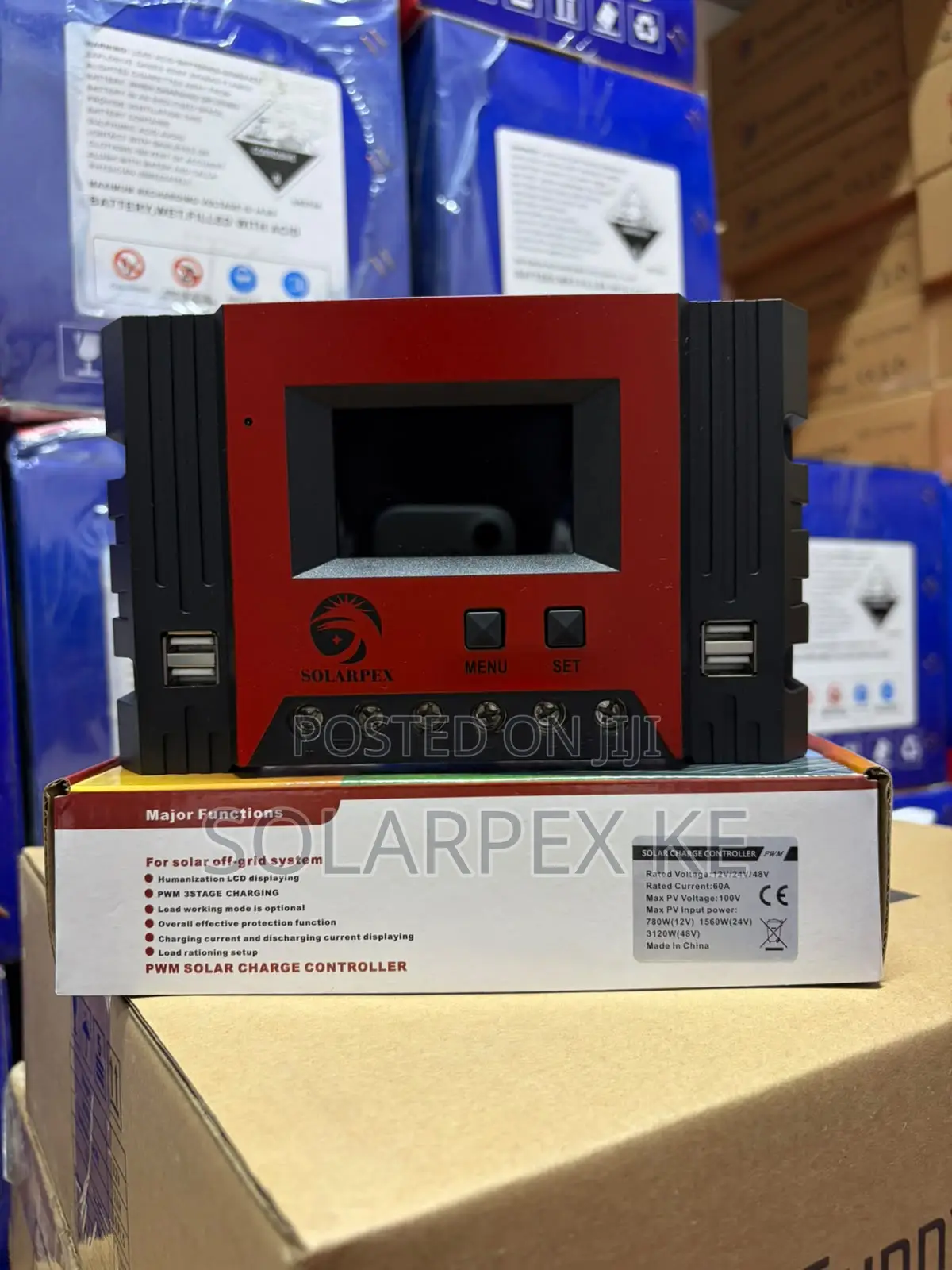 Solarpex Charge Controller 60a 12v/24v/48v