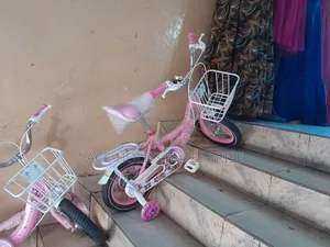 Pink and Purple Finish - Size 12" Wheel Kids Bicycle (Bike)
