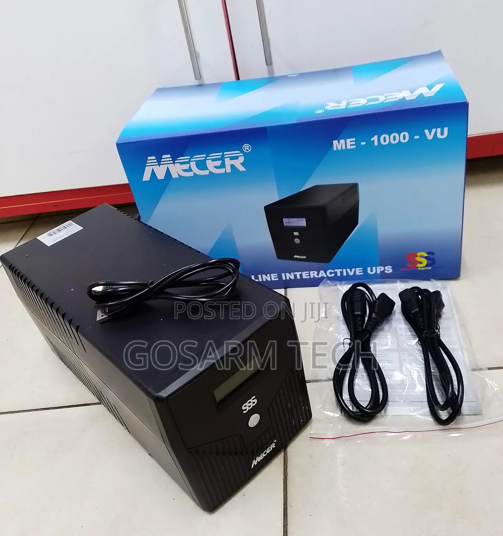 Mecer ME-1000-VU Line Interactive UPS 1kva With AVR Surge Protection