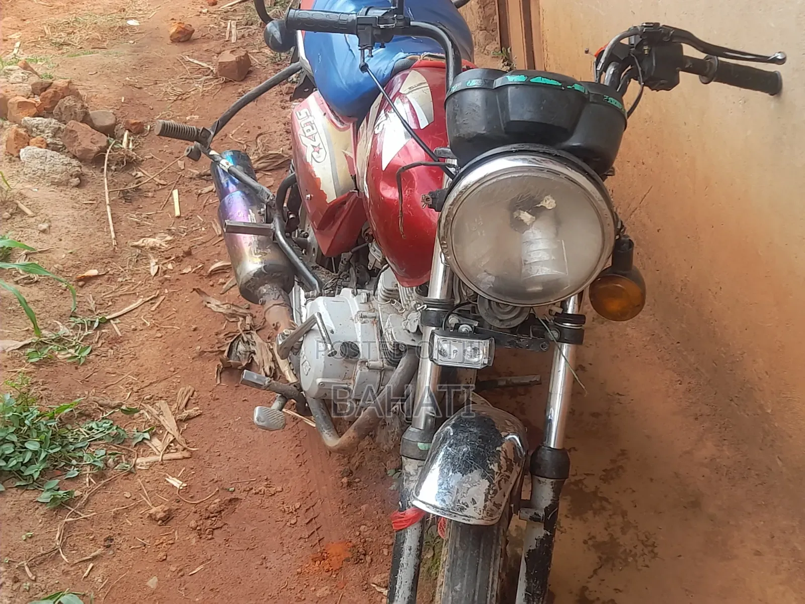 TVS XL 100 2013 Red