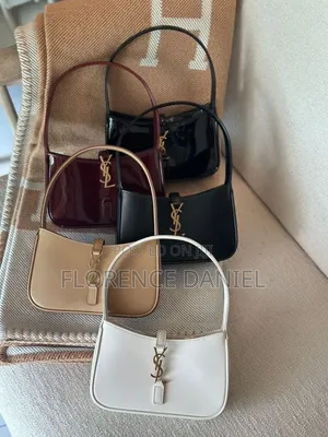 YSL-Inspired Glossy Shoulder Bag – Elegant Stylish