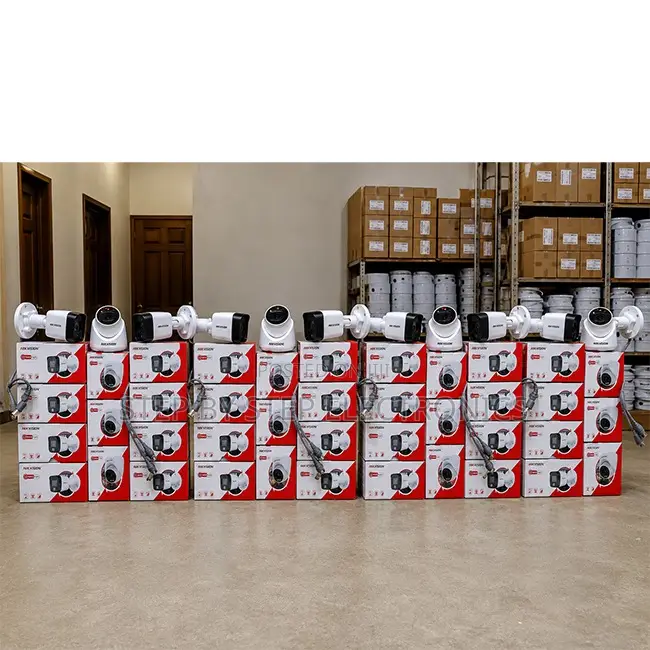 Plug and Play 2MP Hikvision Smart Hybrid Color Night Vision Cameras