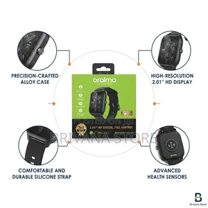 Oraimo Watch 5 Lite Smart Watch – Fitness Tracker Notifications